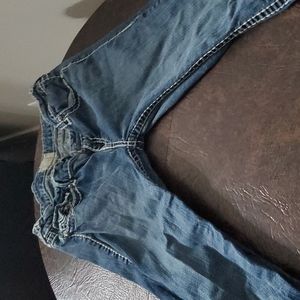 La fashion jeans size 11 waist 33 length 34